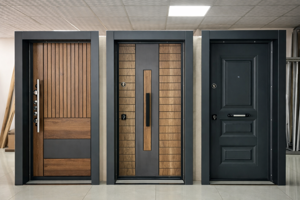 Ayvalık çelik kapı modelleri – Aydın Yapı showroom